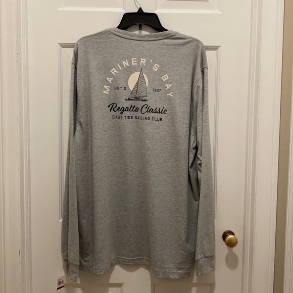 IZOD (NWT) XXL Saltwater Relaxed Long Sleeve Tee - Picture 2 of 7